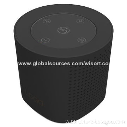 Touch Buttons Mini Gift Bluetooth Speaker with Mir, 20Hz-20kHz Frequency Response